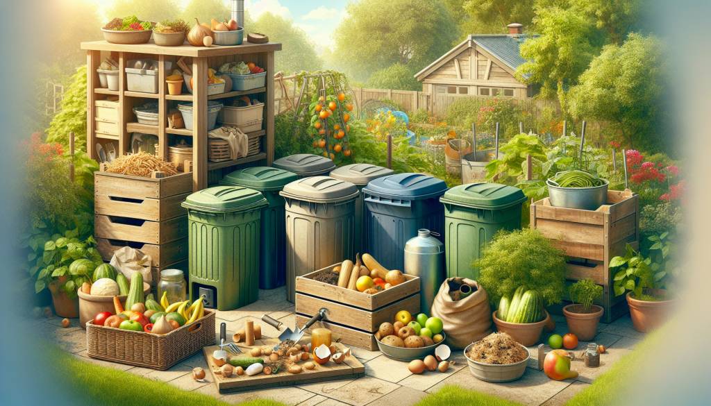 compostage maison : les différents types de systèmes de compostage à la maison
