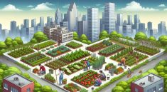 l'agriculture urbaine : cultiver son propre jardin en ville
