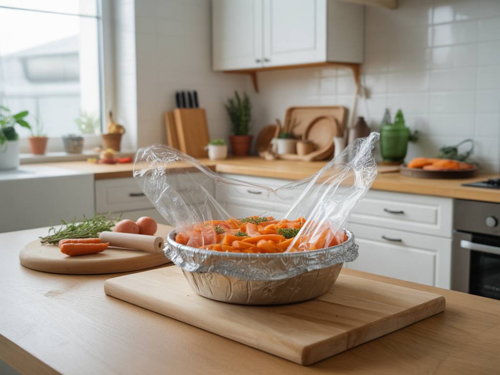 Zéro déchet en cuisine : comment réduire l’usage de film plastique et d’aluminium ?
