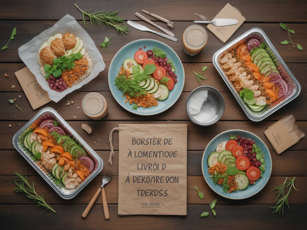 Adopter une consommation durable dans l’alimentation livrée à domicile : plats préparés, emballages et plateformes de livraison