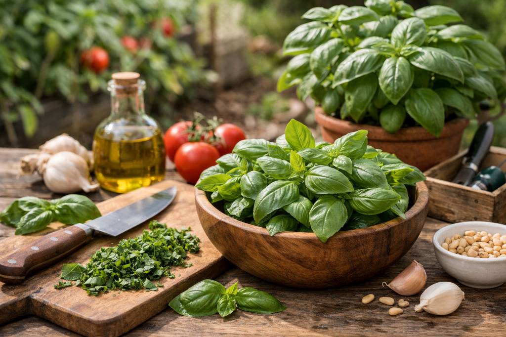 Les bienfaits du basilic frais pour la santé, la cuisine et le potager au naturel