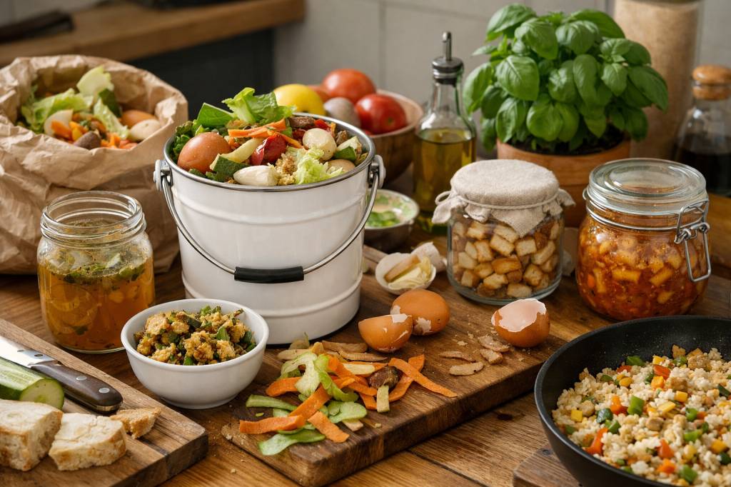 Valorisation des déchets alimentaires : méthodes simples pour réduire le gaspillage dans sa cuisine